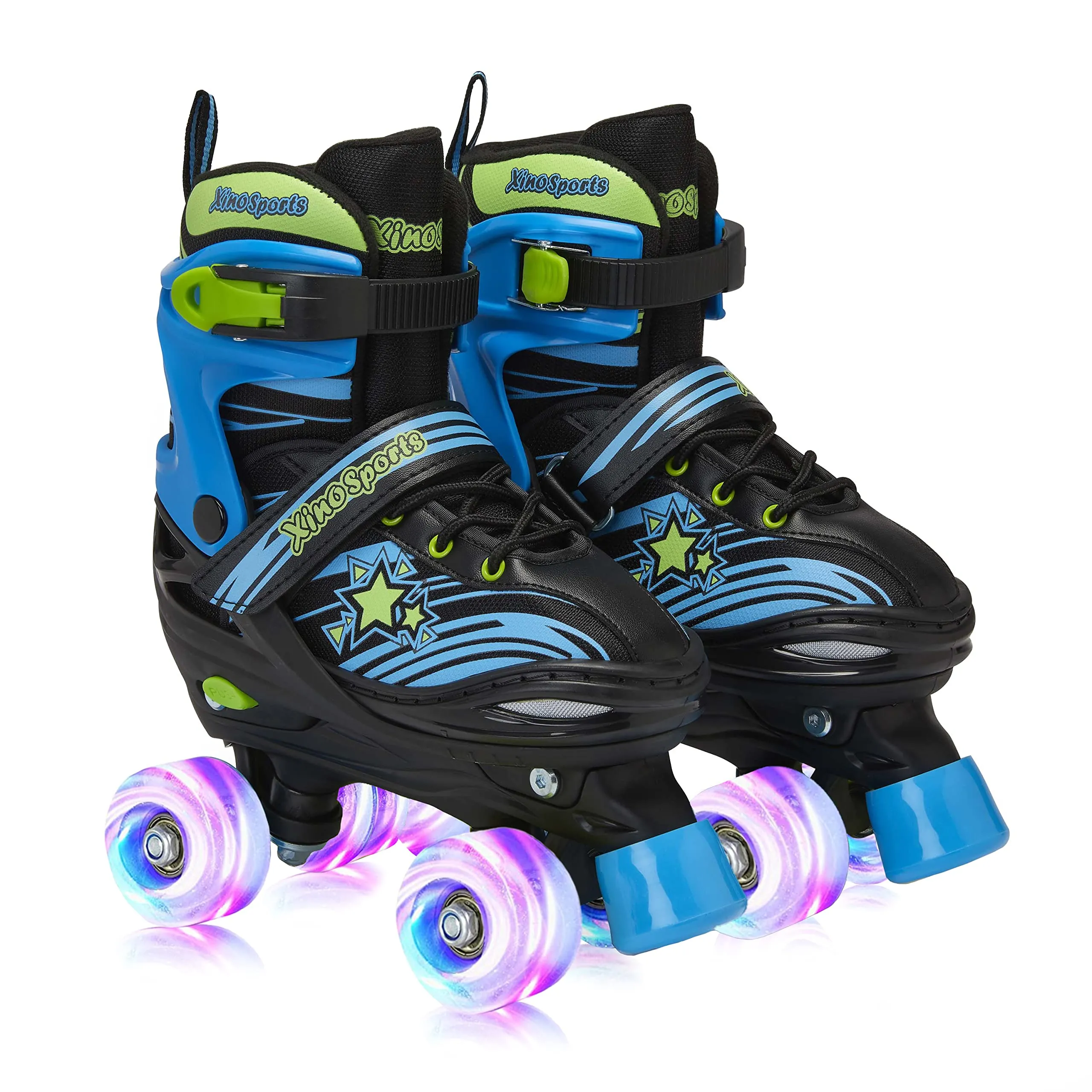 Adjustable Roller Skates for Boys, Girls | Light-Up Wheels