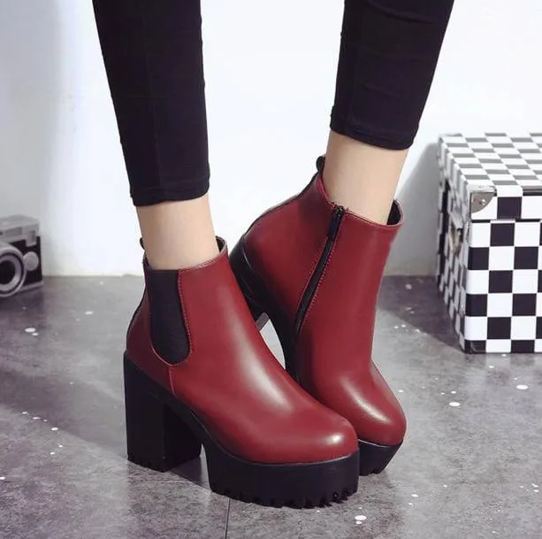 Aesthetic Ankle Boots