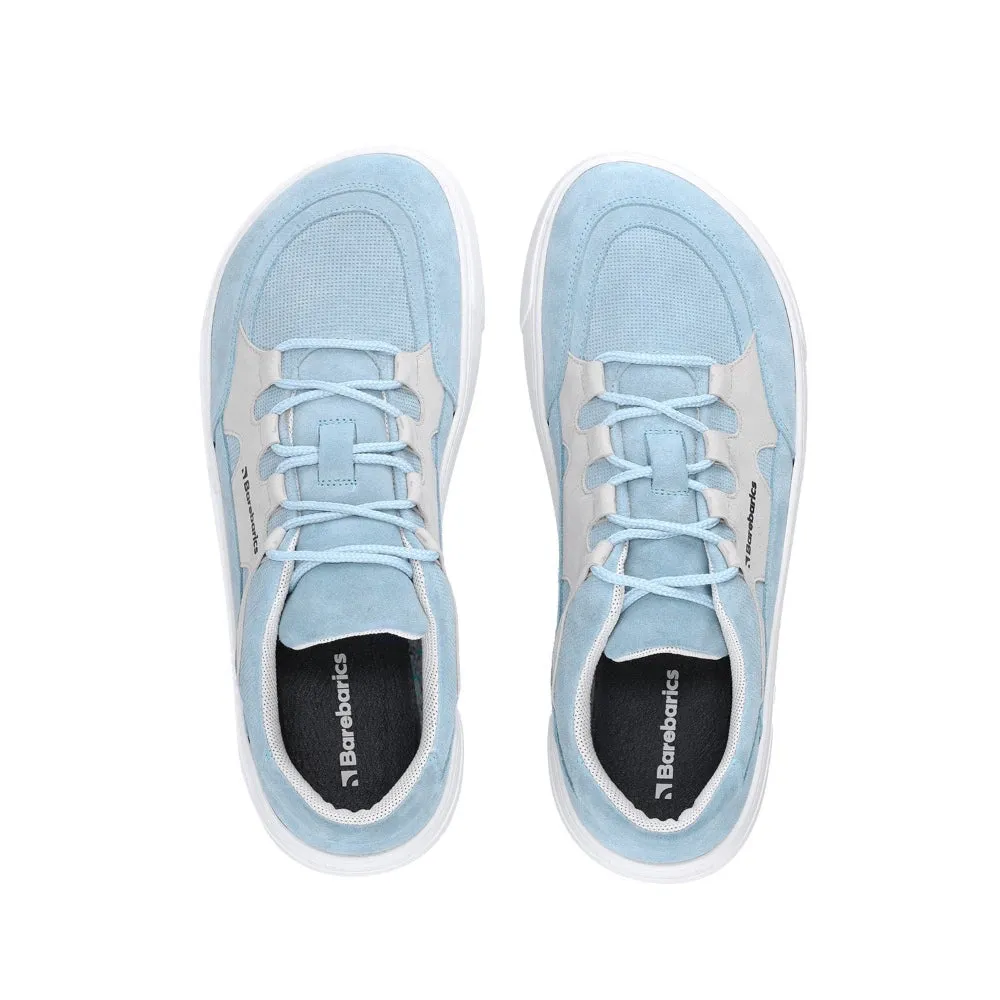Barebarics Evo Chunky Leather Sneaker - Light Blue & White 41 - Like New