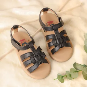 Black Gladiator Sandals