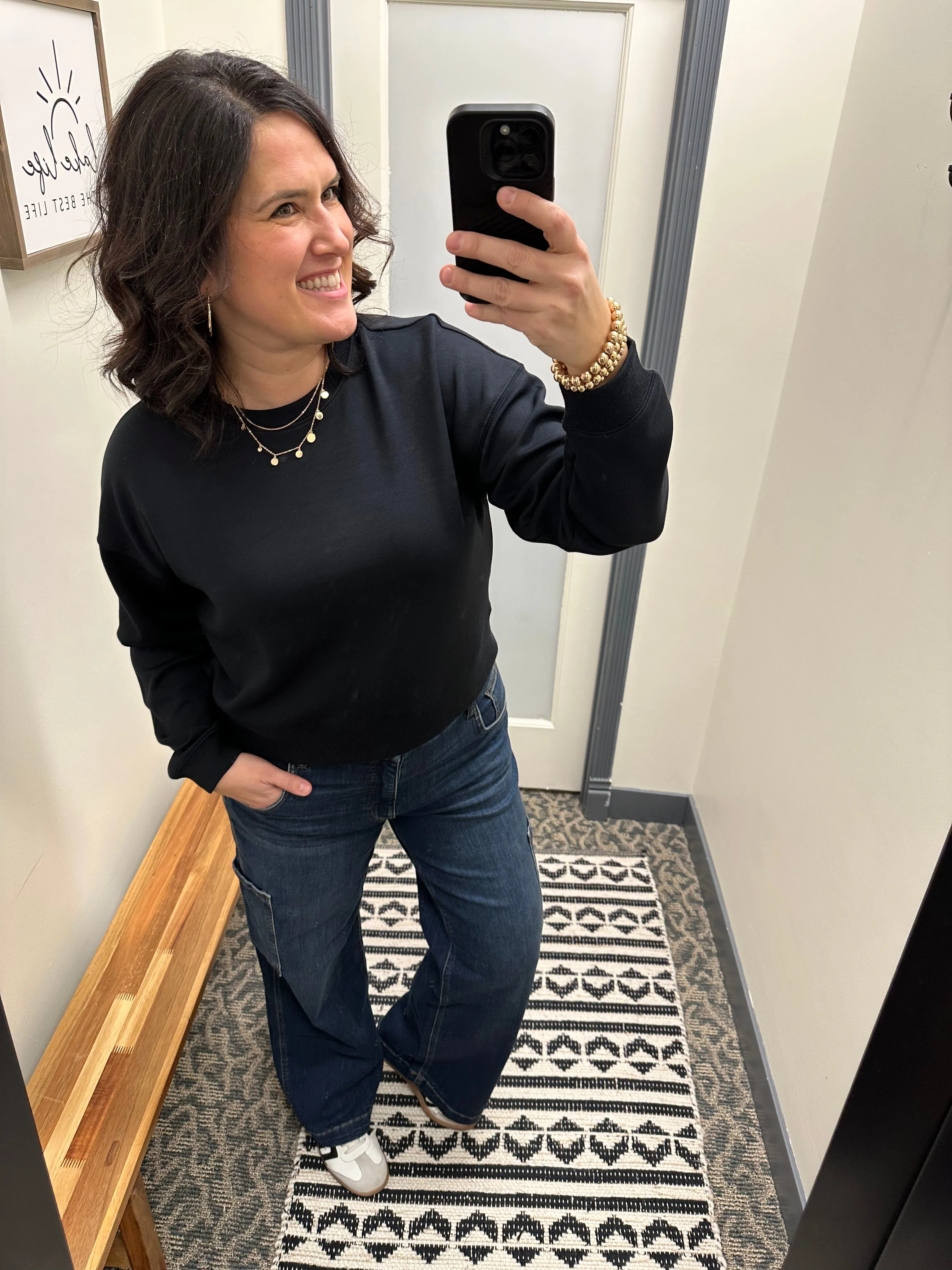Black Martina Top