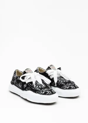 Black Original Sole Bandana Moccasin Sneaker
