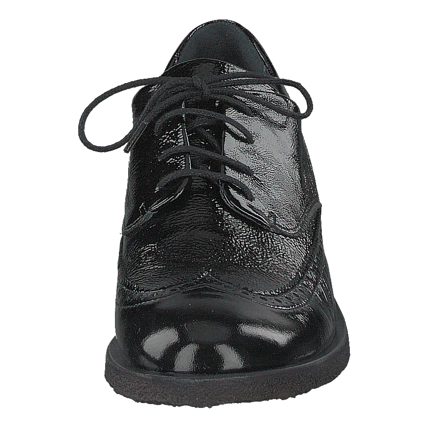 Brogues W. Cap-toe And Laces Black Patent