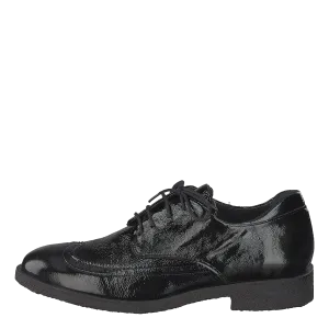 Brogues W. Cap-toe And Laces Black Patent