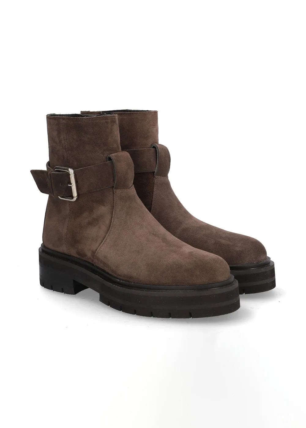 Buckle Ankle Boots