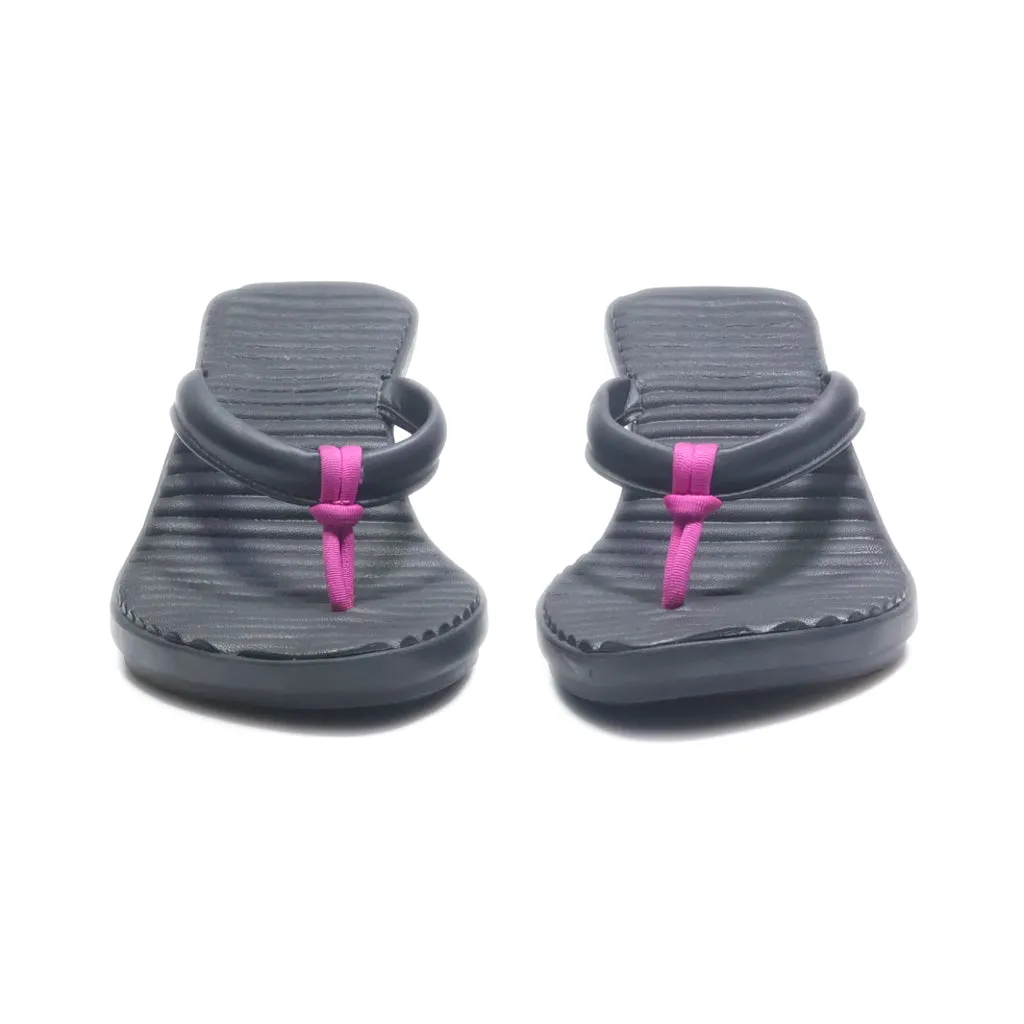 Crocs Cabana Wedge Sandals Eva Black Colour For Women
