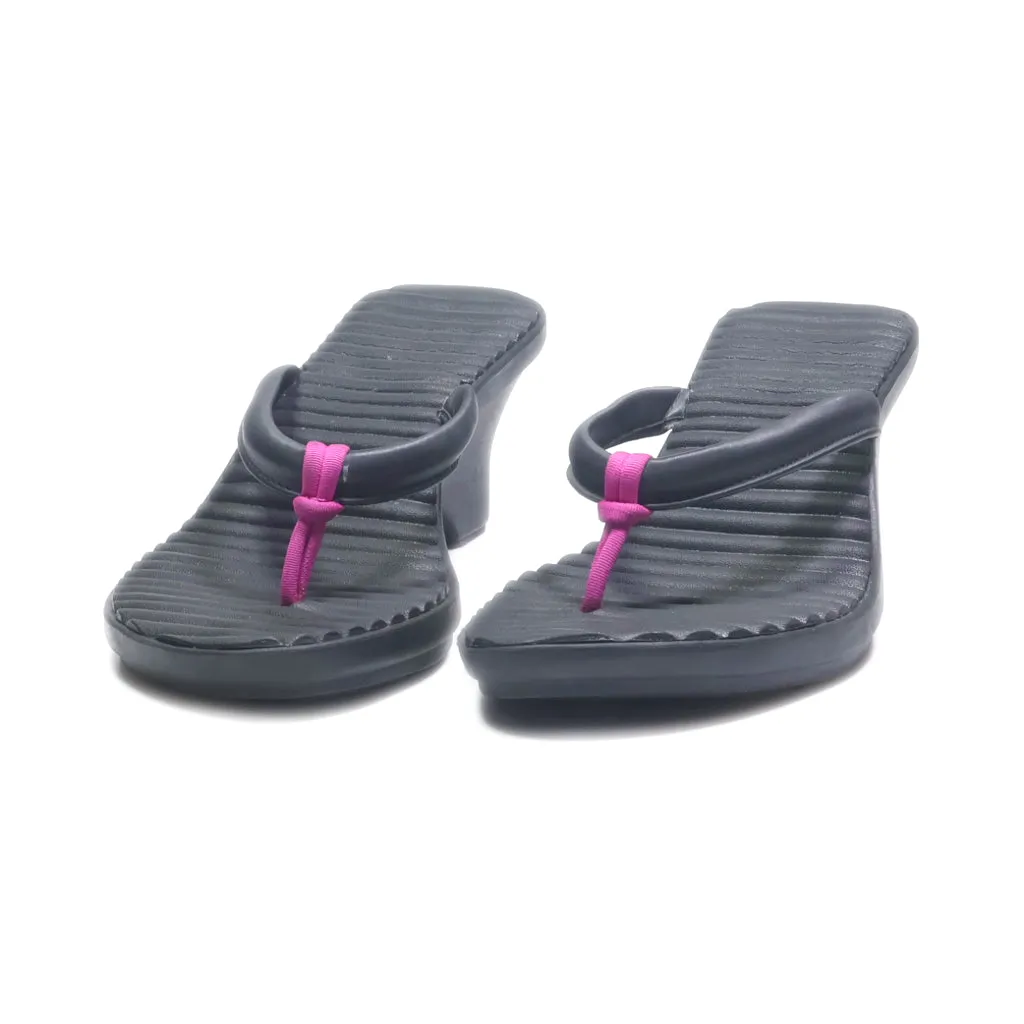 Crocs Cabana Wedge Sandals Eva Black Colour For Women