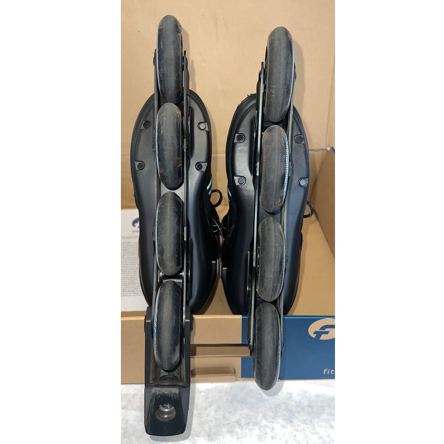 Fit-Tru Cruze 84 Blue Womens Inline Skates (Moderate Used Demo)