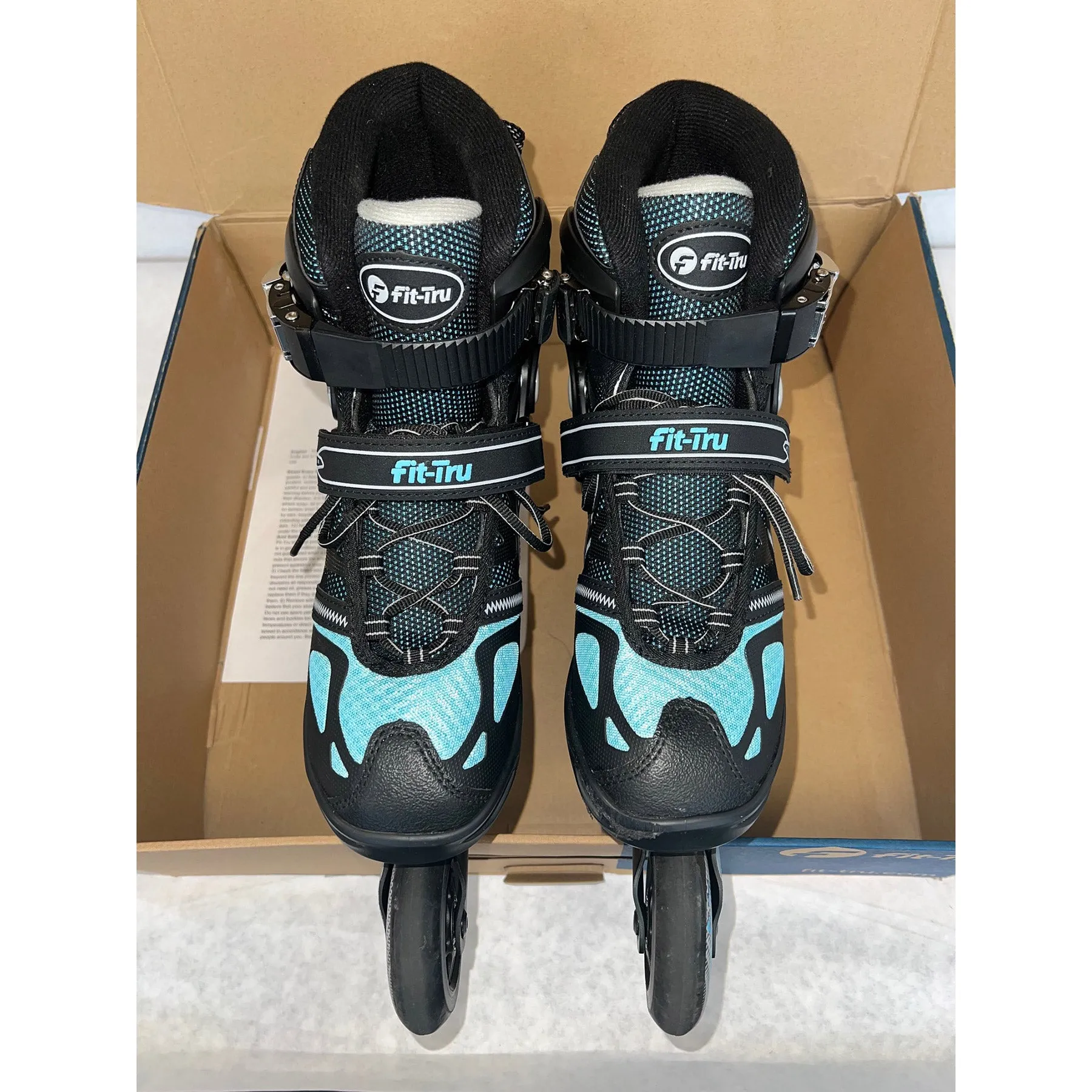Fit-Tru Cruze 84 Blue Womens Inline Skates (Moderate Used Demo)