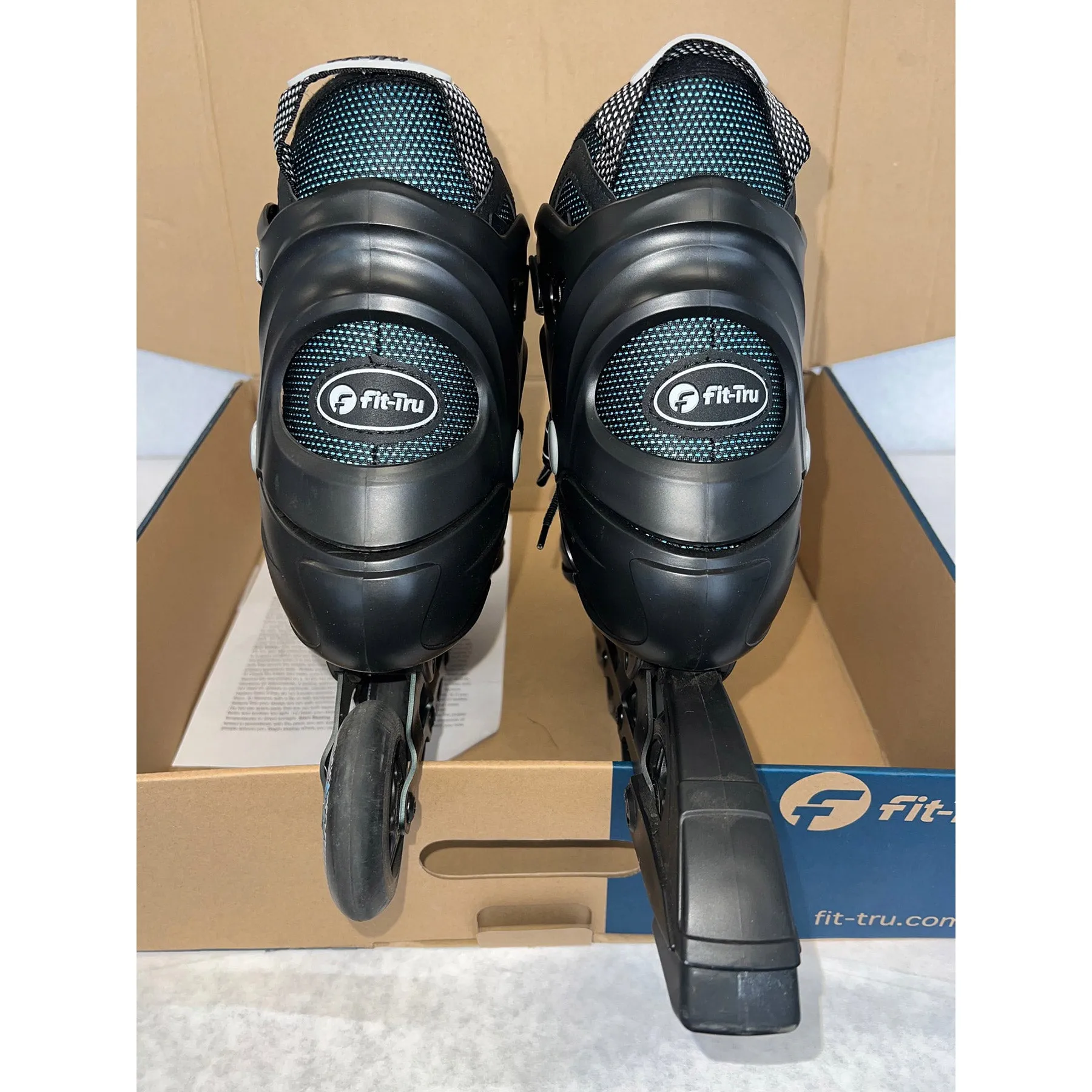 Fit-Tru Cruze 84 Blue Womens Inline Skates (Moderate Used Demo)