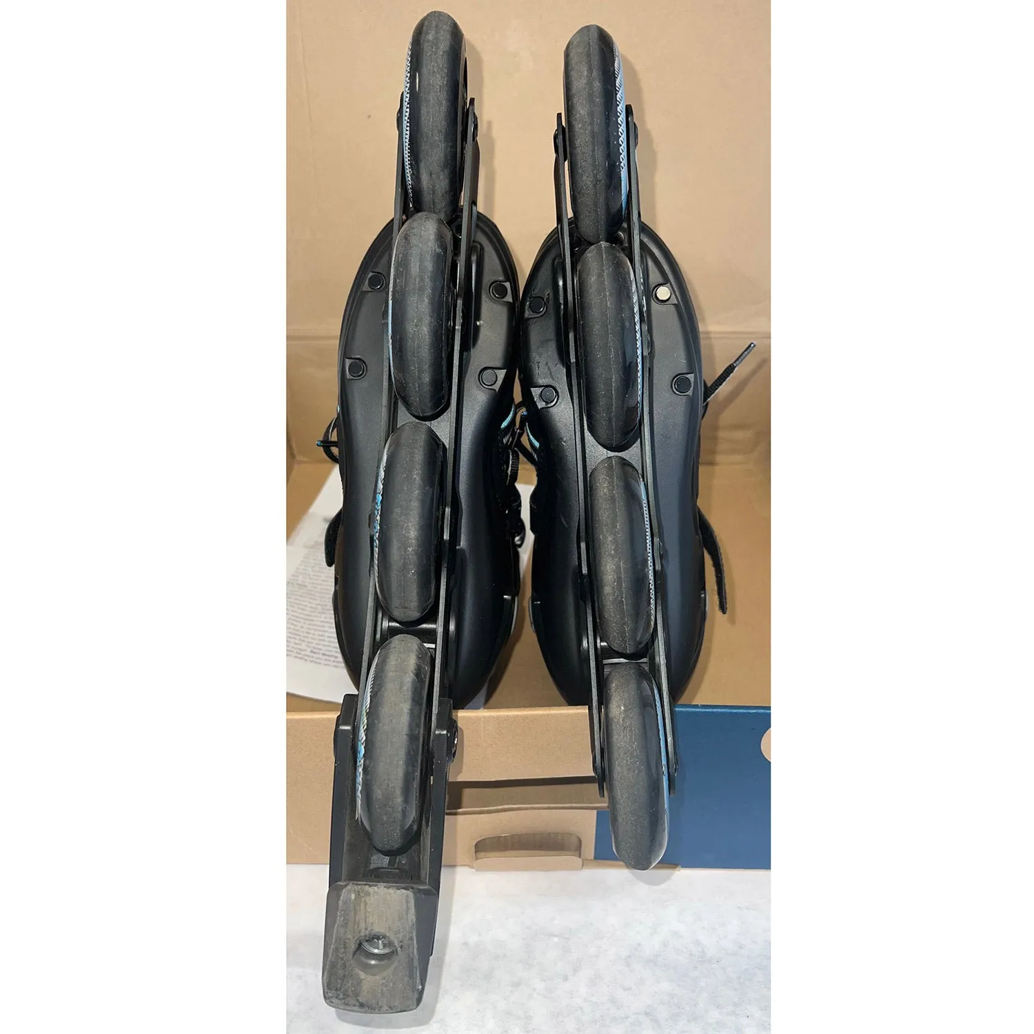 Fit-Tru Cruze 84 Blue Womens Inline Skates (Size 6 - Demo Moderately Used)