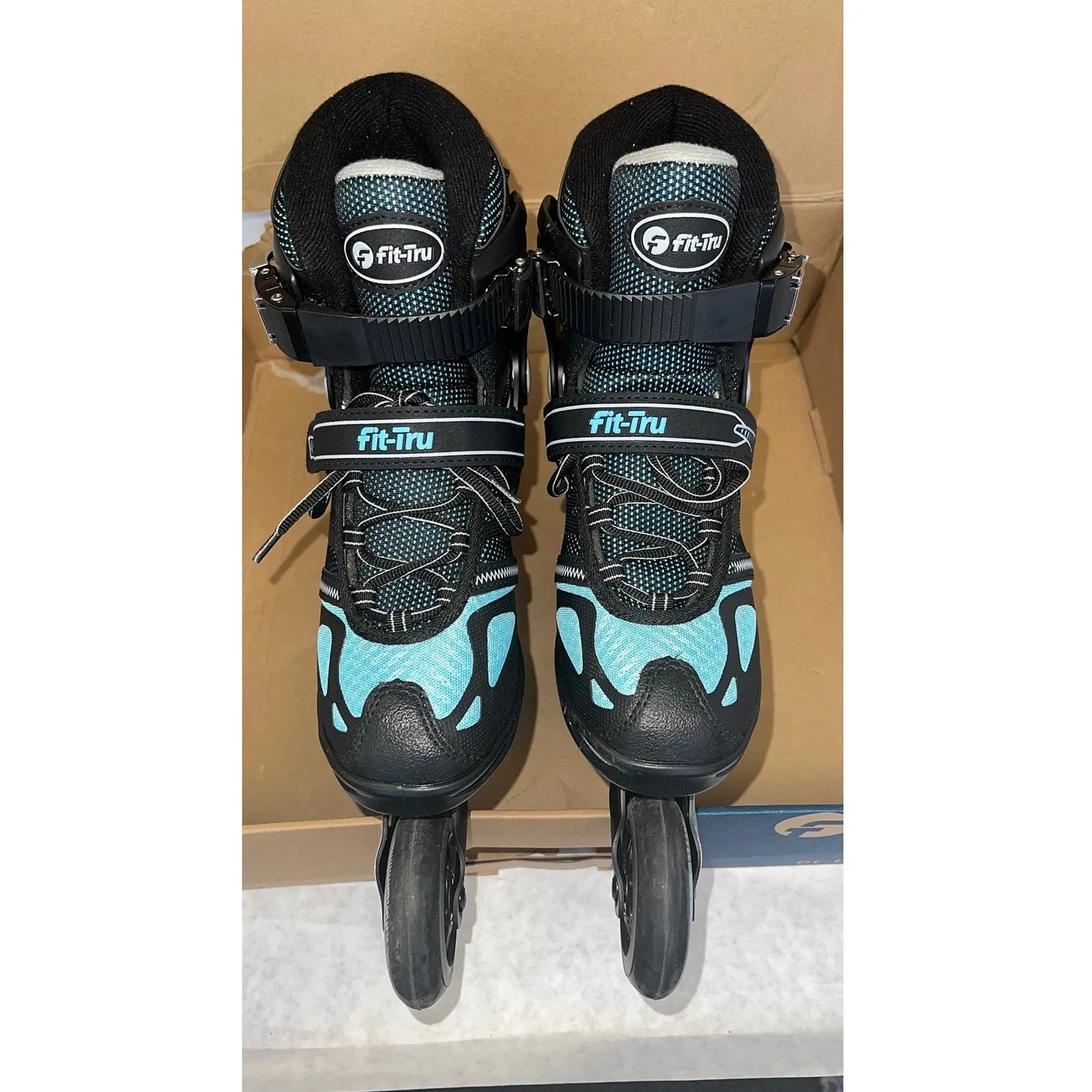 Fit-Tru Cruze 84 Blue Womens Inline Skates (Size 7 - Lightly Used)