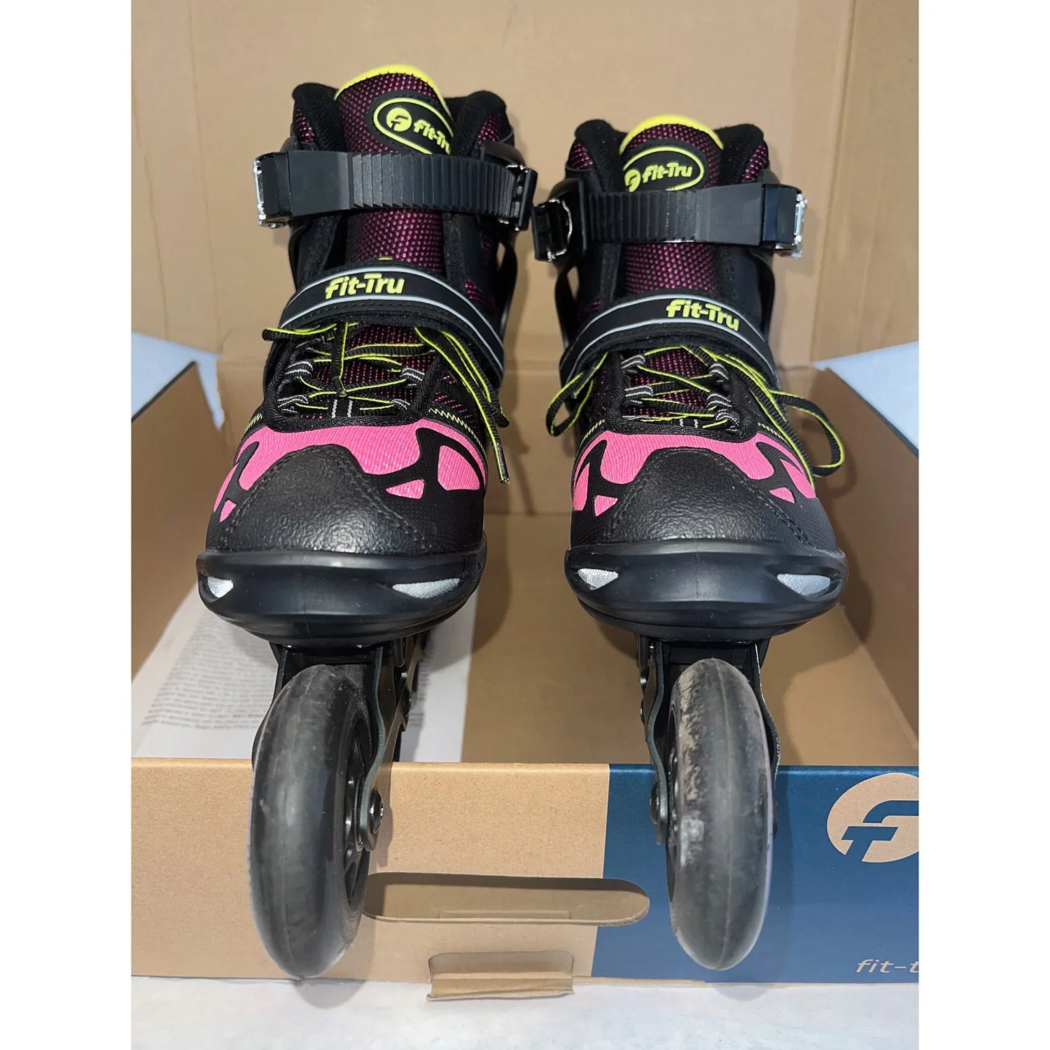 Fit-Tru Cruze 84 Pink Womens Inline Skates (Size 10-Gently Used)
