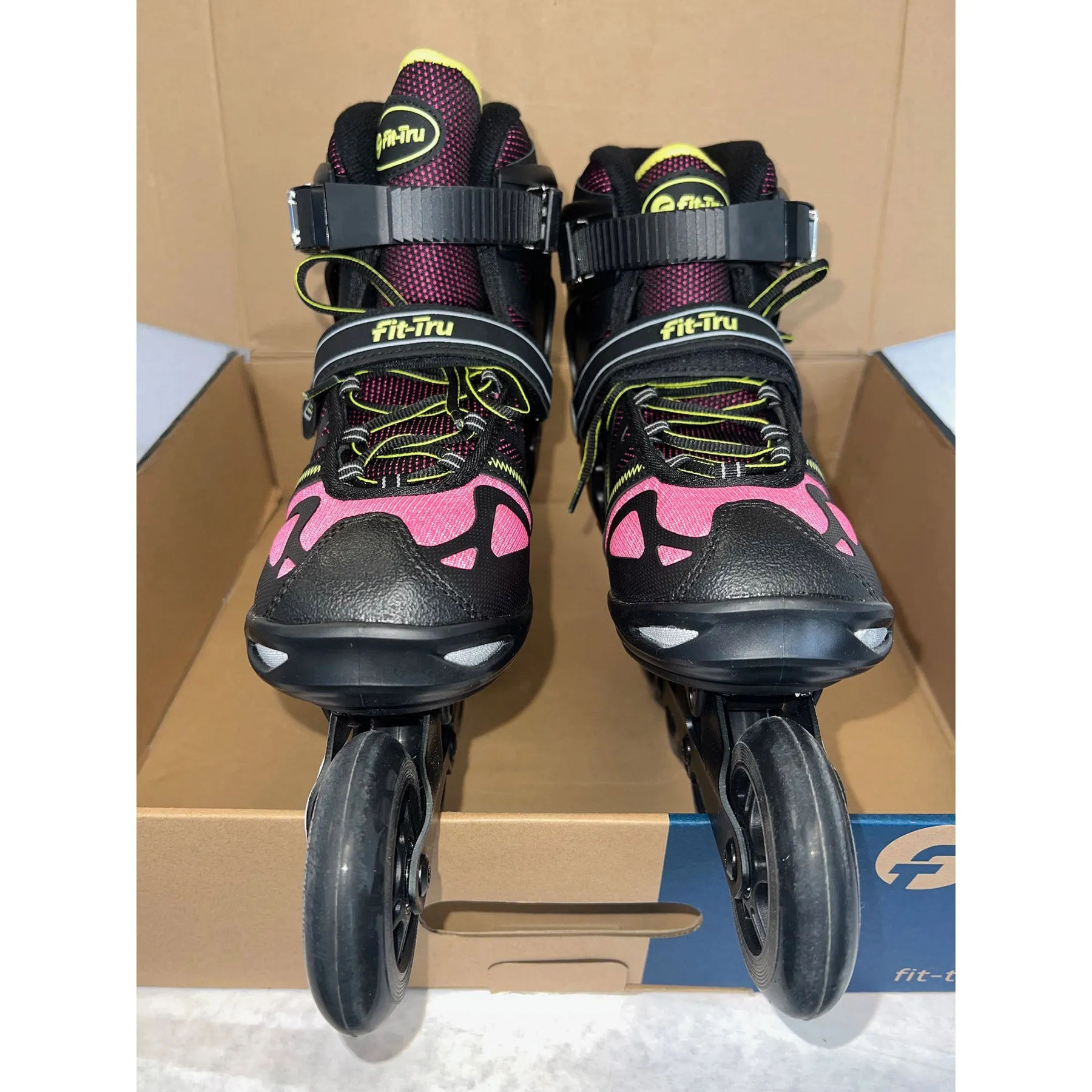 Fit-Tru Cruze 84 Pink Womens Inline Skates (Size 9 - Demo Lightly Used)