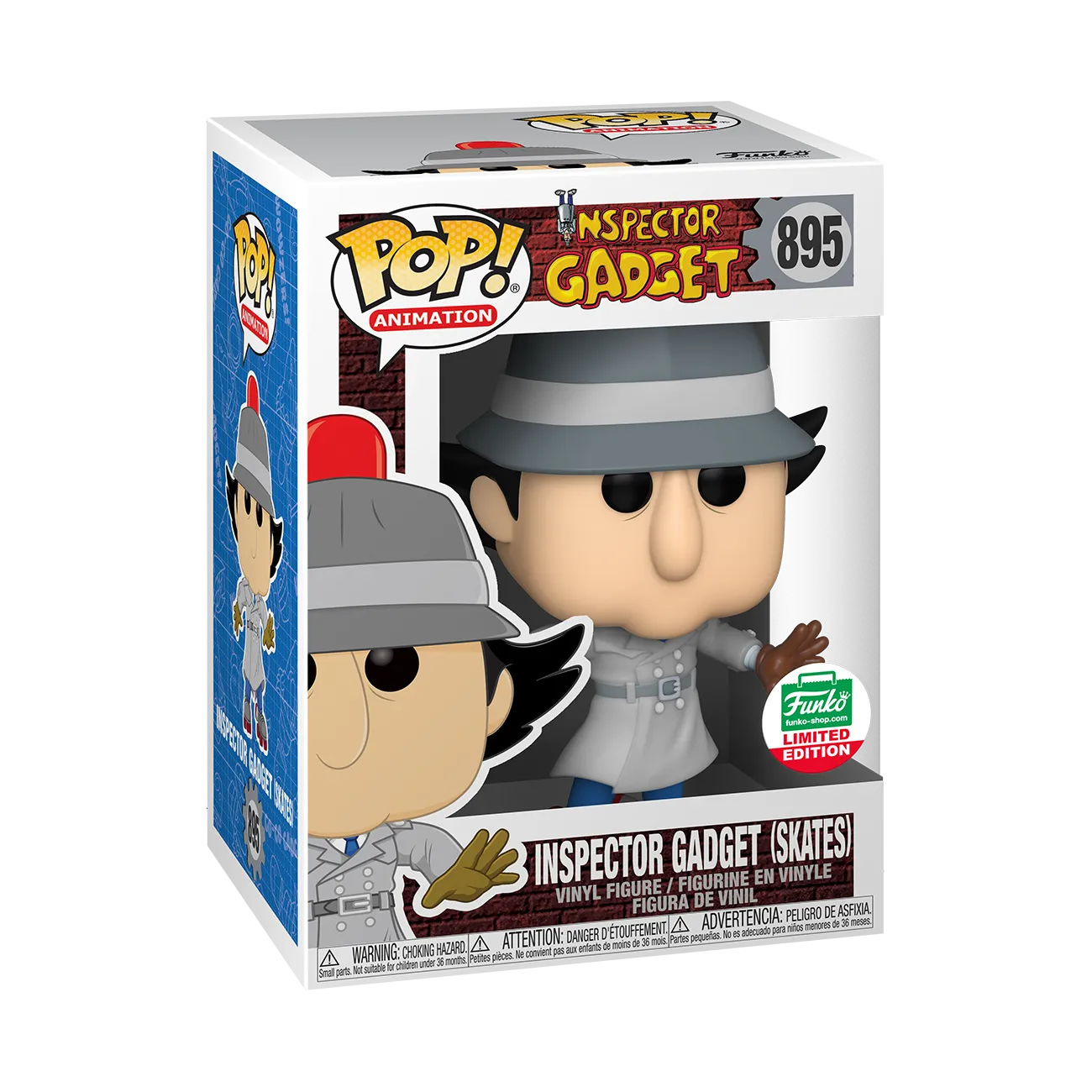 Inspector Gadget - Inspector Gadget /w Skates Exclusive POP! Vinyl Figure