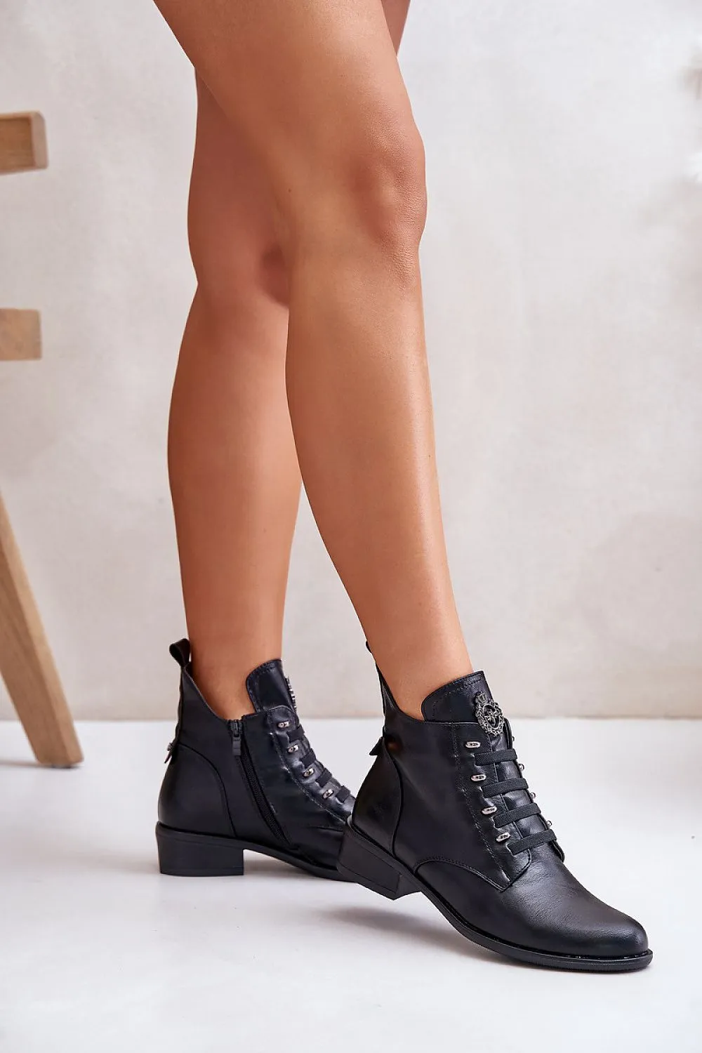 Jezzi stylish low boots