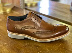 John White Belton Tan Brogues - SIZE 9