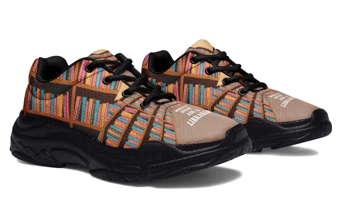 Librarian Life Chunky Sneakers
