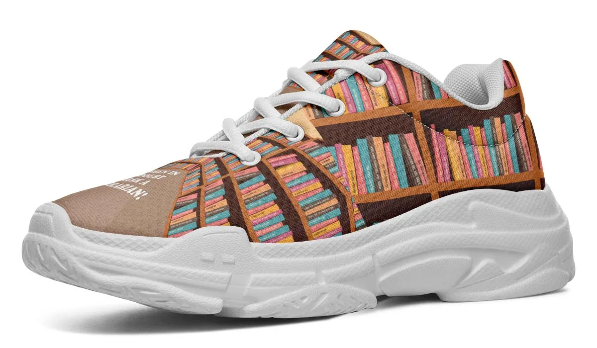 Librarian Life Chunky Sneakers