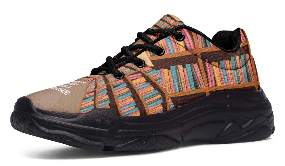 Librarian Life Chunky Sneakers