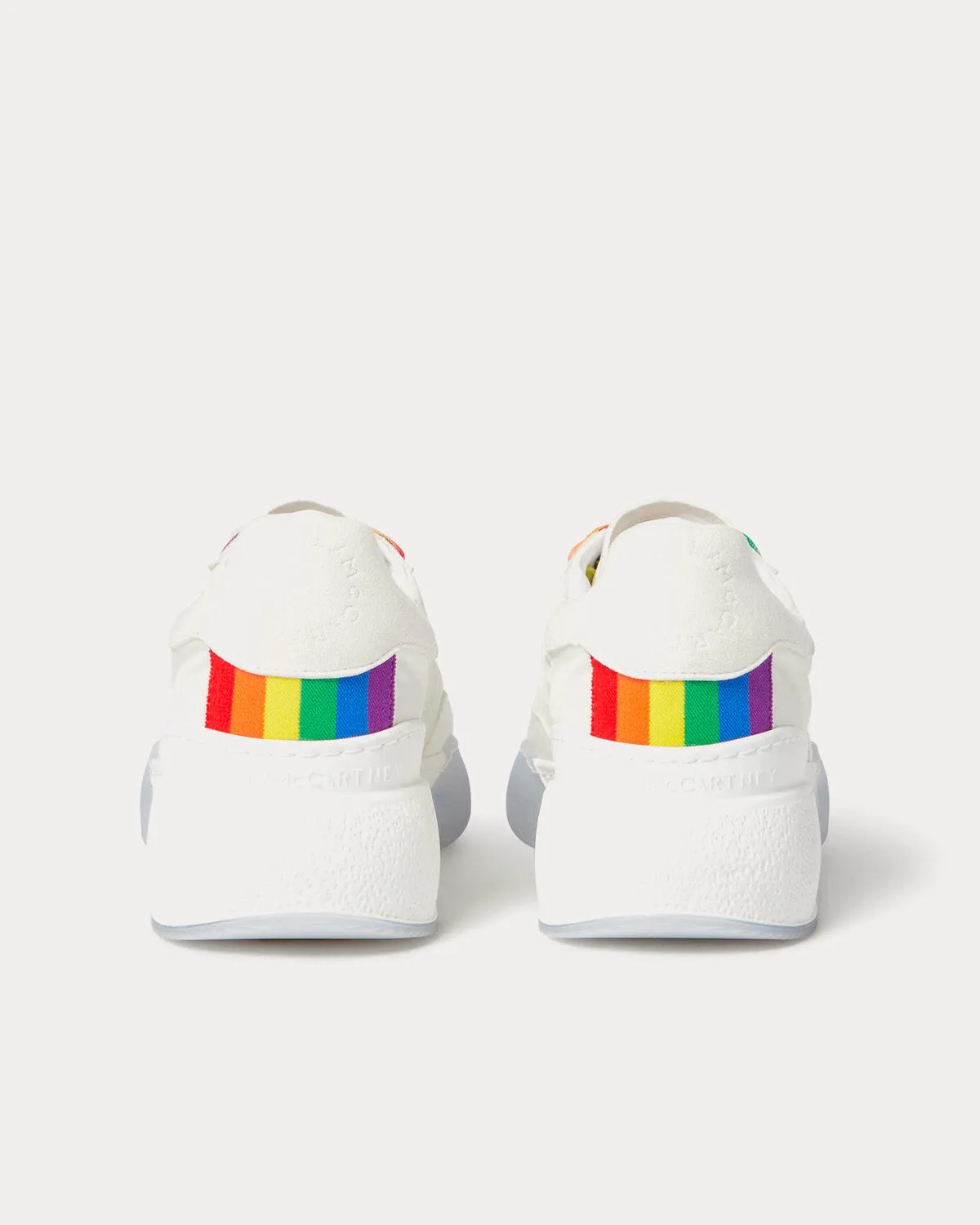 Loop Rainbow Lace-up White / Multi Low Top Sneakers