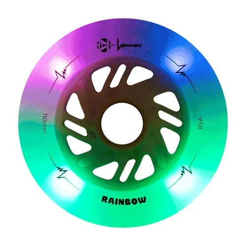 Luminous LED Wheels<br>110mm / 85a (1)