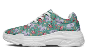 Maltese Flower Chunky Sneakers