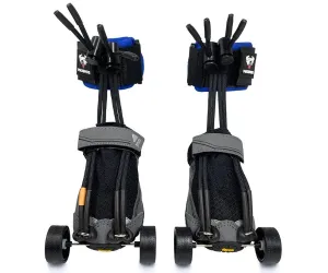 Maximus Skates - A Pair (two skates) in Blue for Wheelchair Dogs