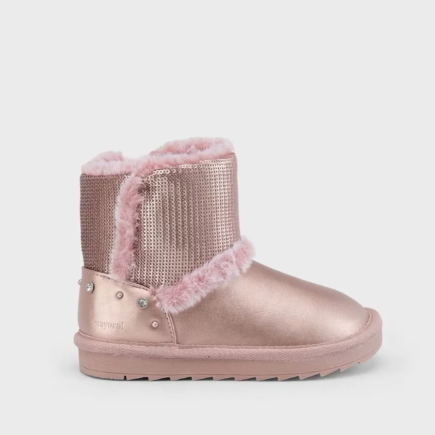 Mayoral Girls Boots 487 Pink