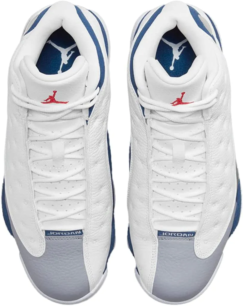 Men's Jordan 13 Retro French Blue White/Fire Red-French Blue (414571 164)