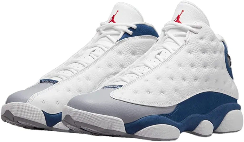 Men's Jordan 13 Retro French Blue White/Fire Red-French Blue (414571 164)