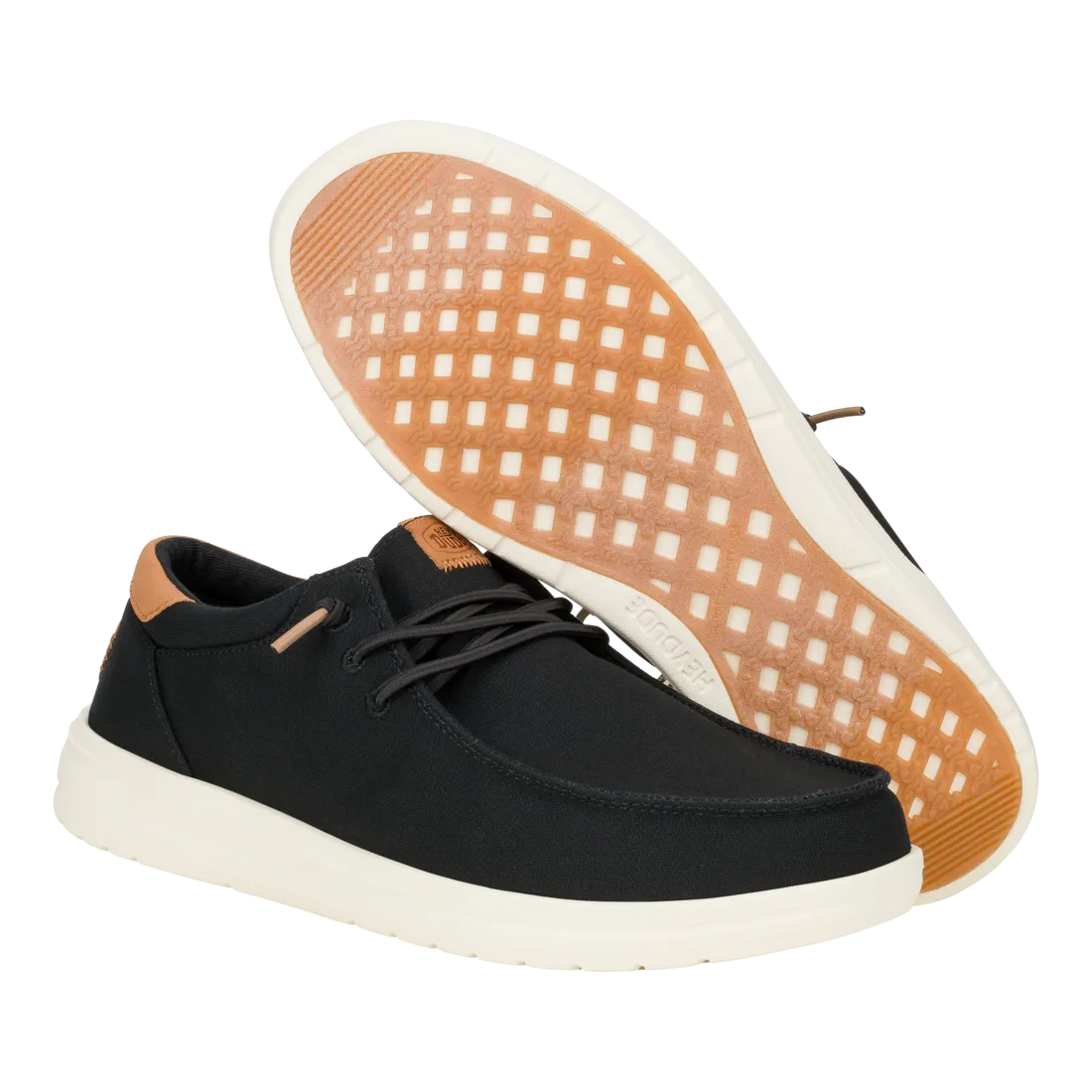 Mens Paul Canvas Black