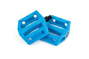 Mission BMX Impulse PC Pedals - Cyan Blue