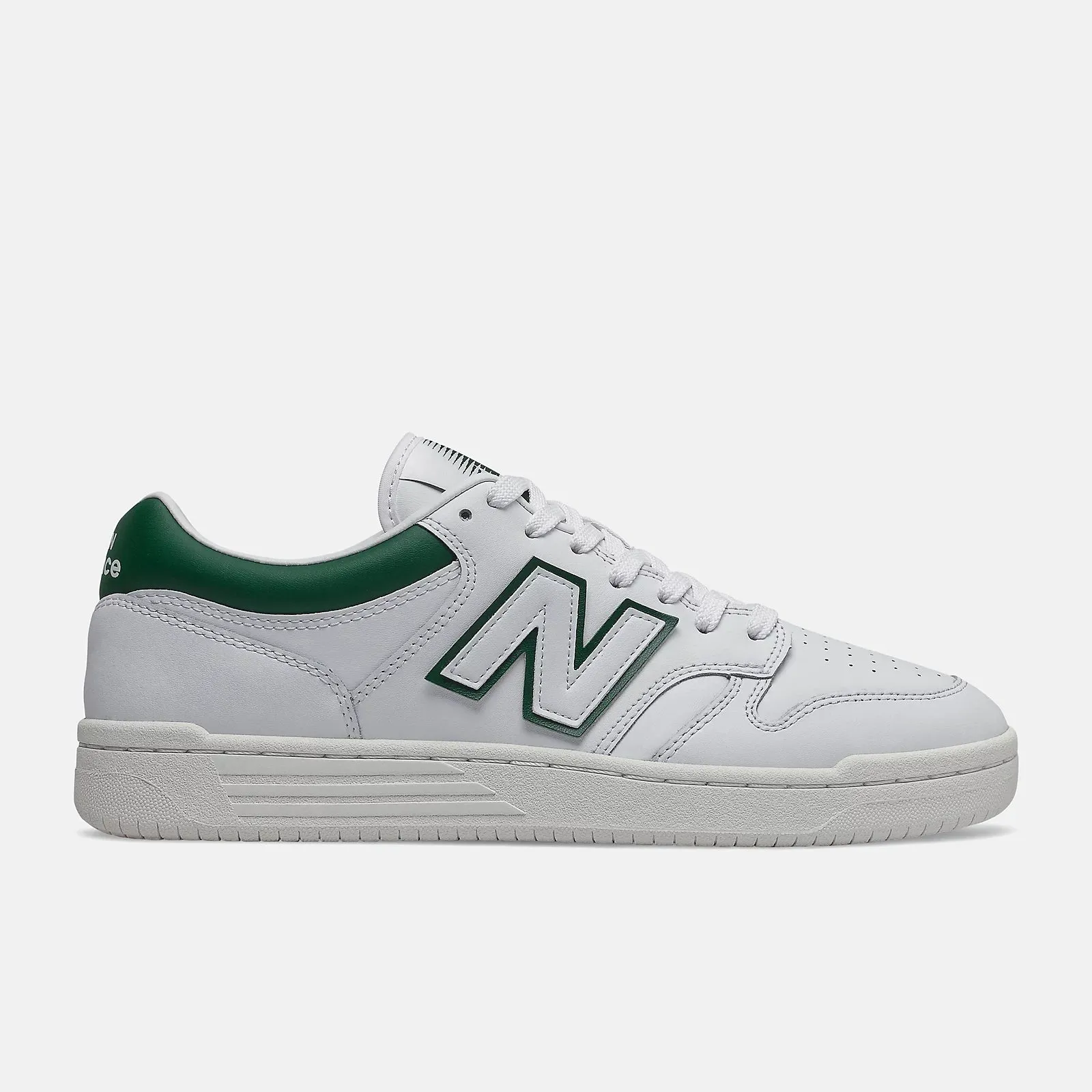 New Balance Unisex 480 Shoes White/Timberwolf BB480LGT