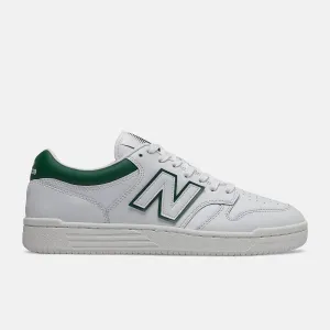 New Balance Unisex 480 Shoes White/Timberwolf BB480LGT