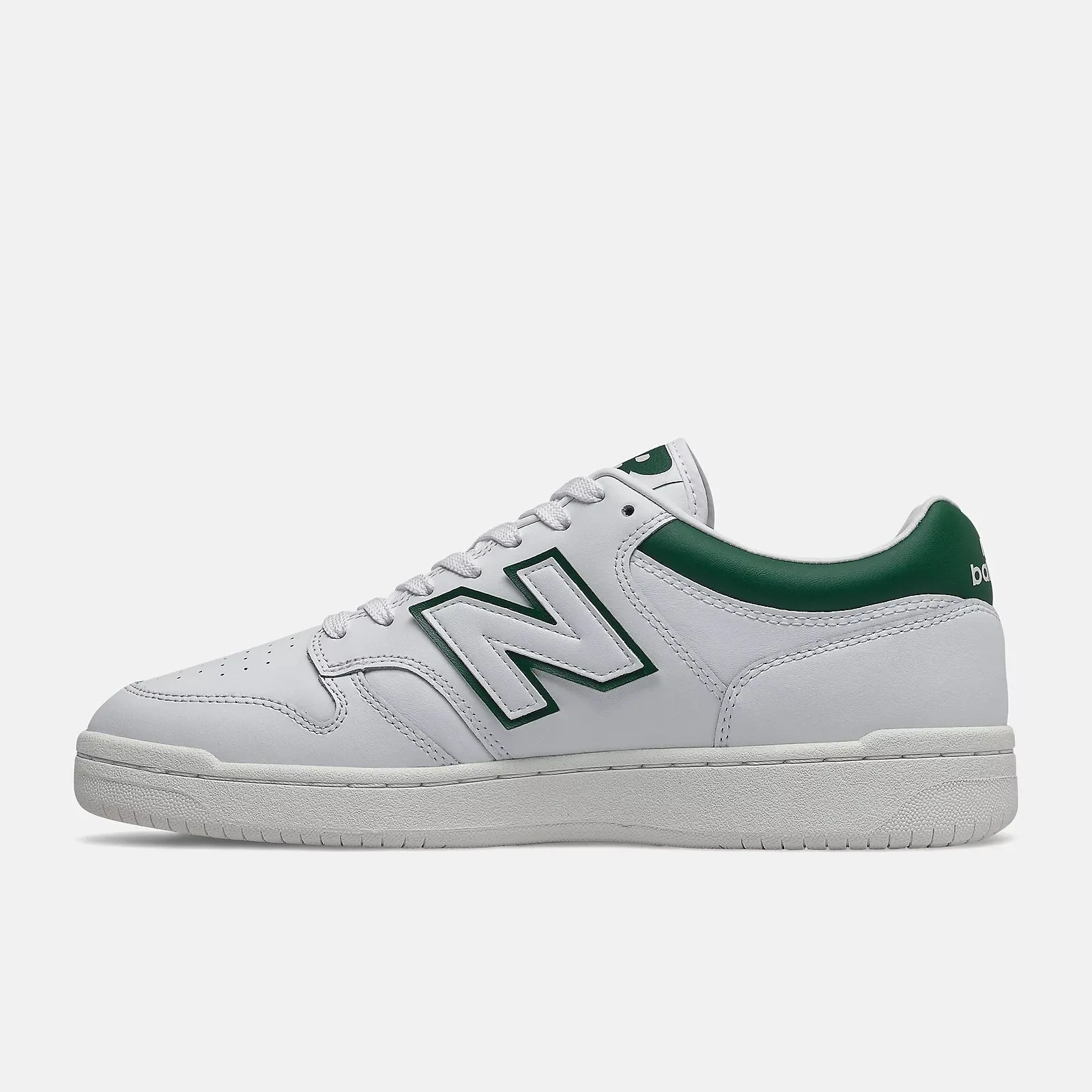 New Balance Unisex 480 Shoes White/Timberwolf BB480LGT