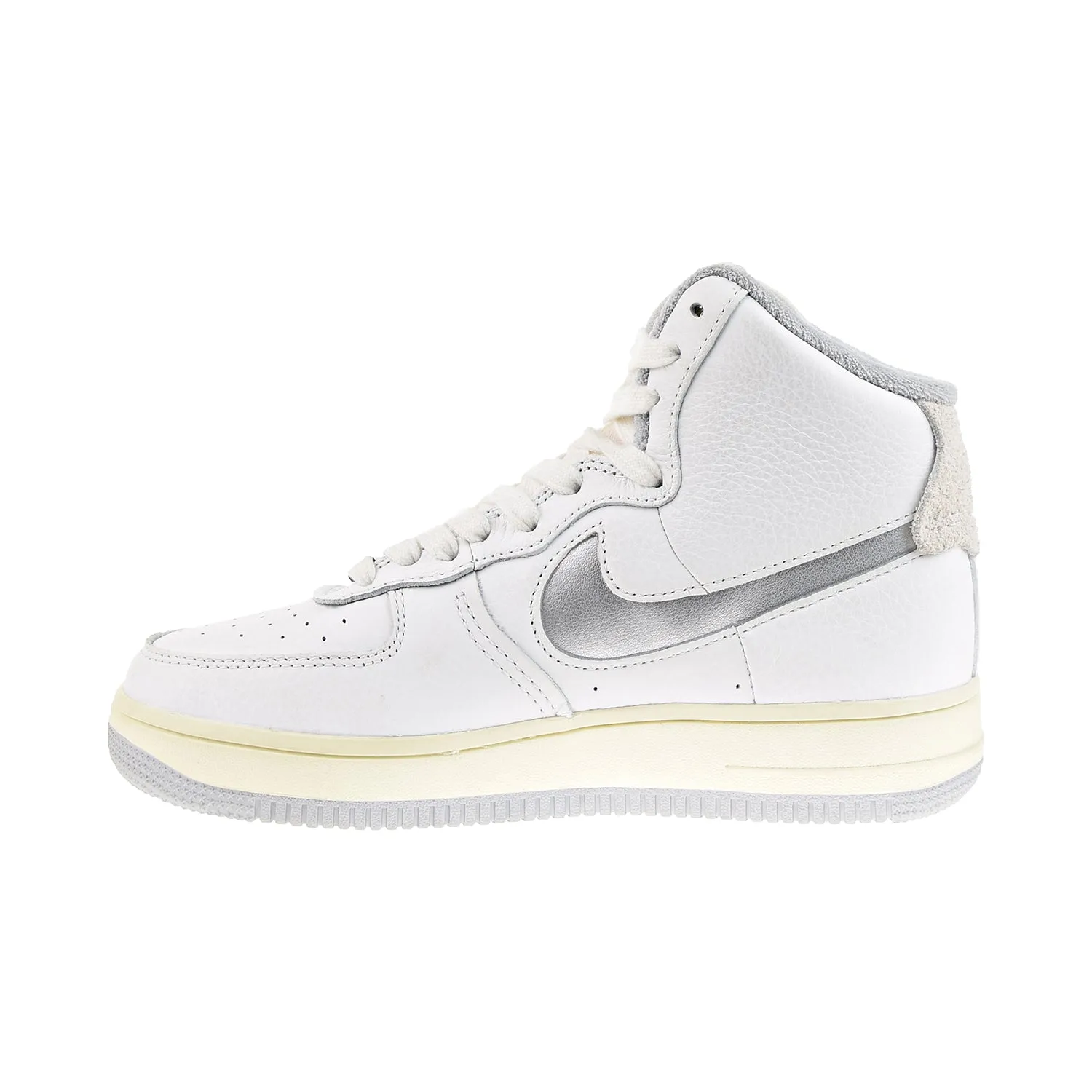 Nike Air Force 1 High Sculpt Women's Shoes Summit White-Silver