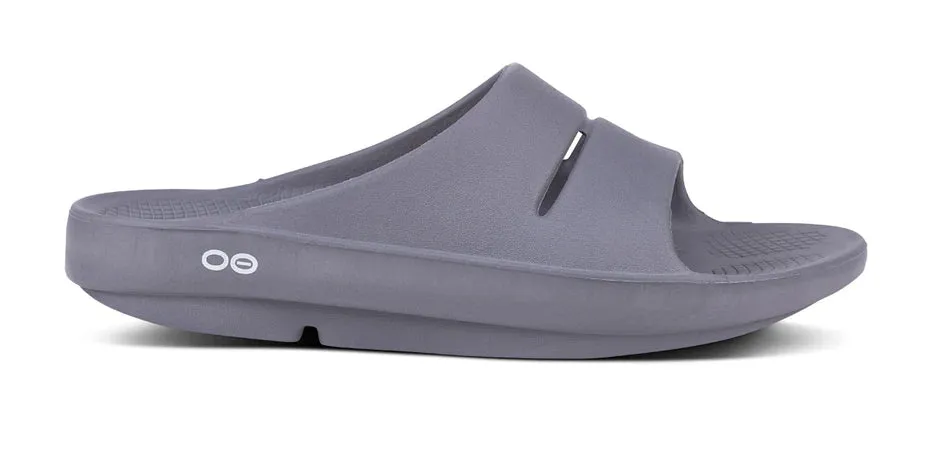 Oofos Ooahh Slate Sandal