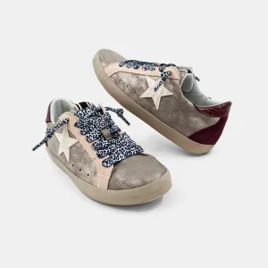 Paula Pewter Distressed Kids