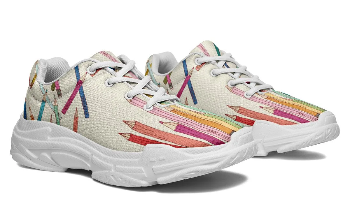 Pencil Me In Chunky Sneakers
