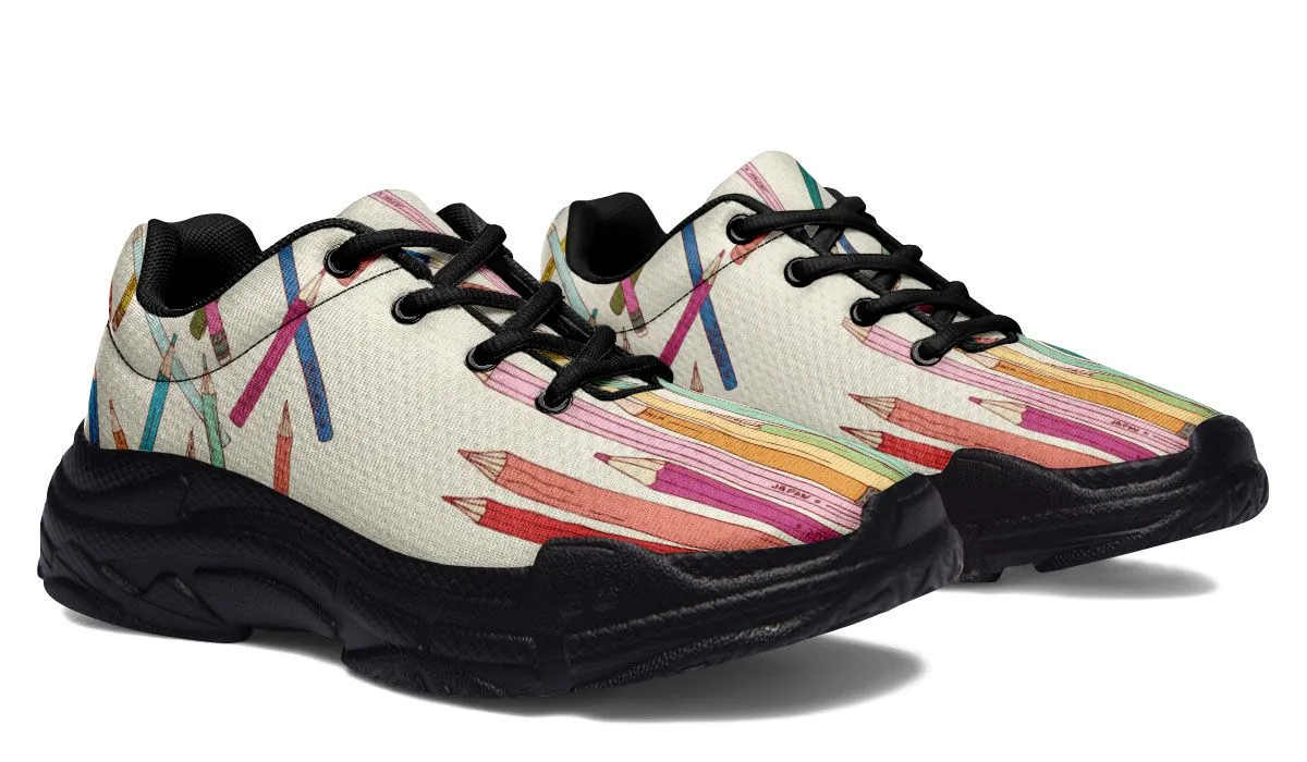 Pencil Me In Chunky Sneakers