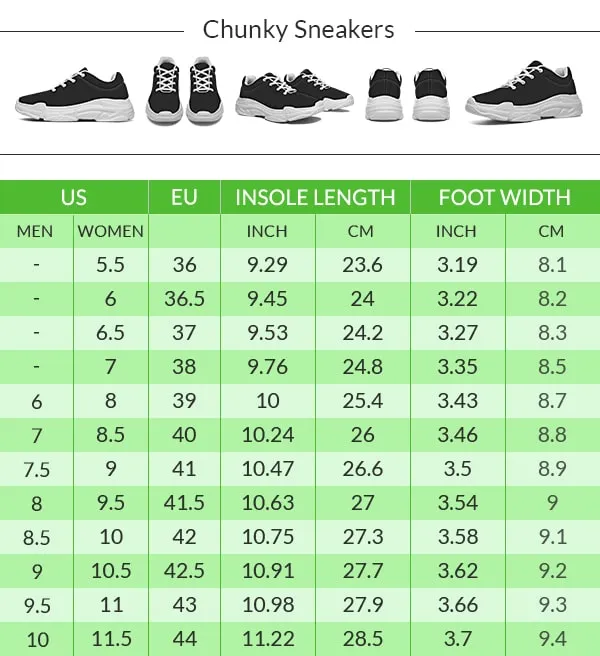 Pencil Me In Chunky Sneakers