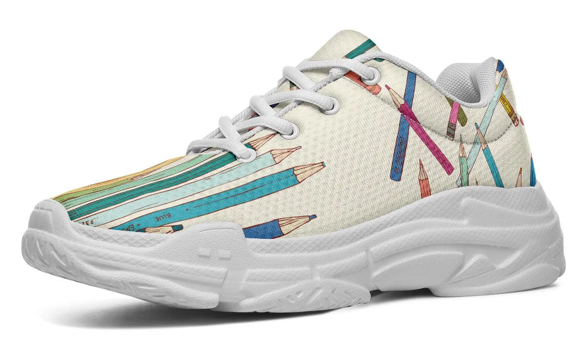 Pencil Me In Chunky Sneakers