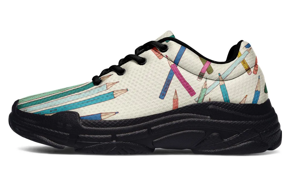 Pencil Me In Chunky Sneakers