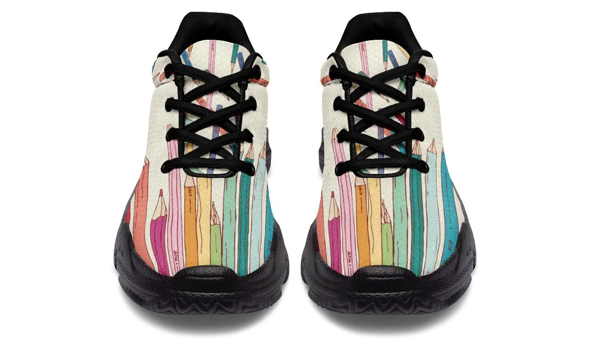 Pencil Me In Chunky Sneakers