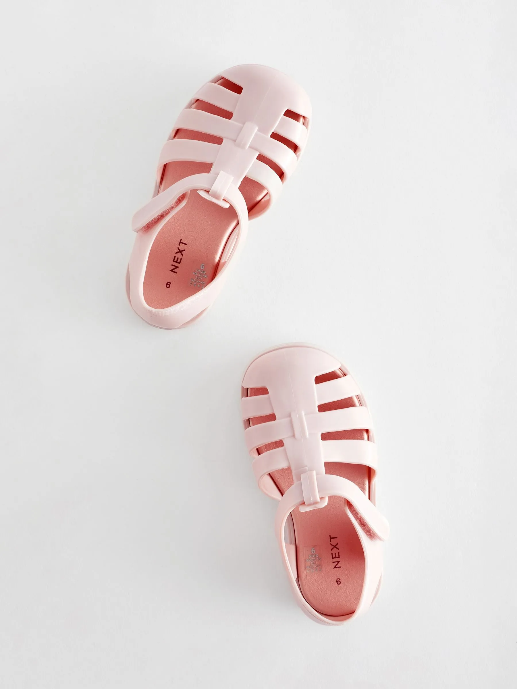 Pink Jelly Fisherman Sandals