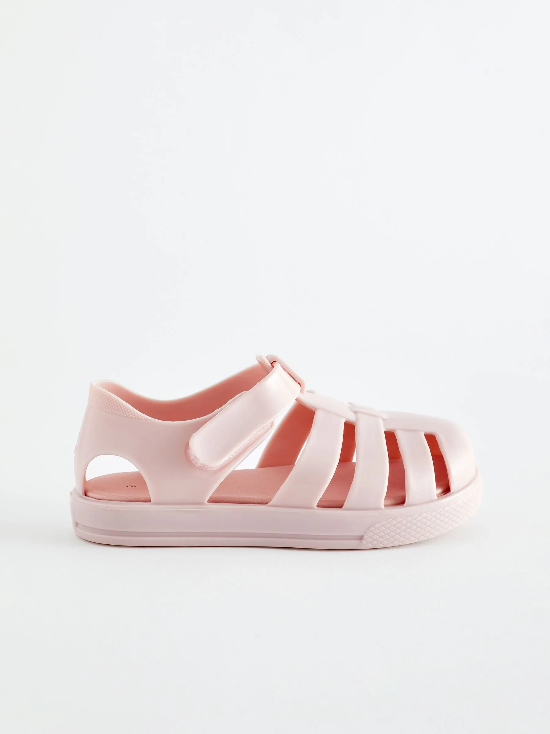 Pink Jelly Fisherman Sandals