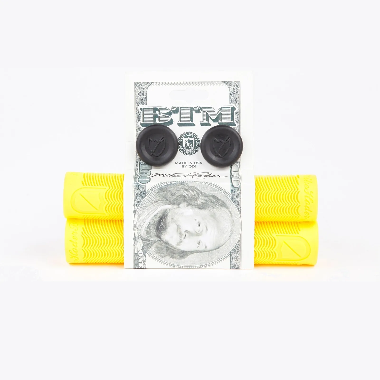 S&M Bikes BMX Hoder Grips - Yellow