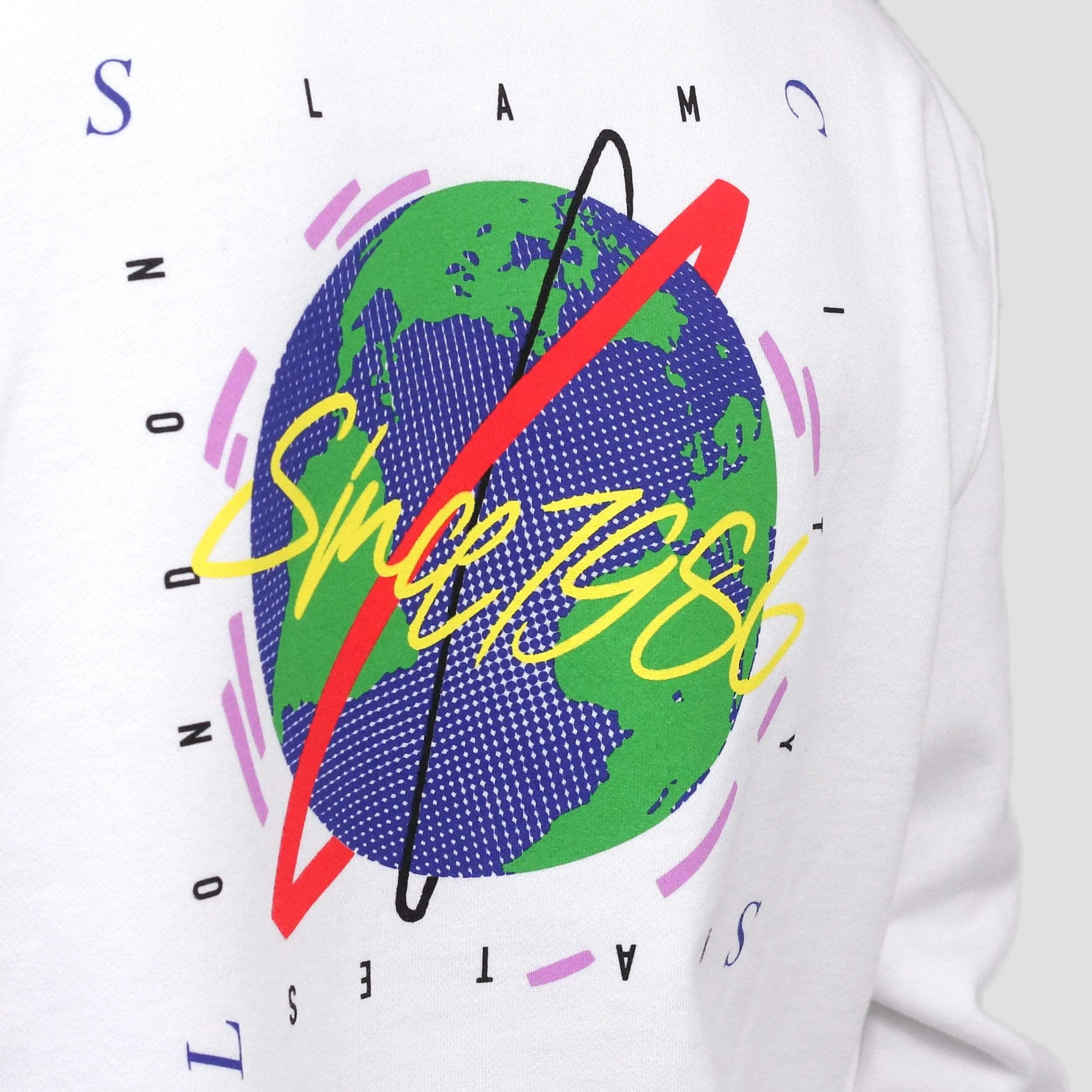 Slam City Skates World Gen Hood White