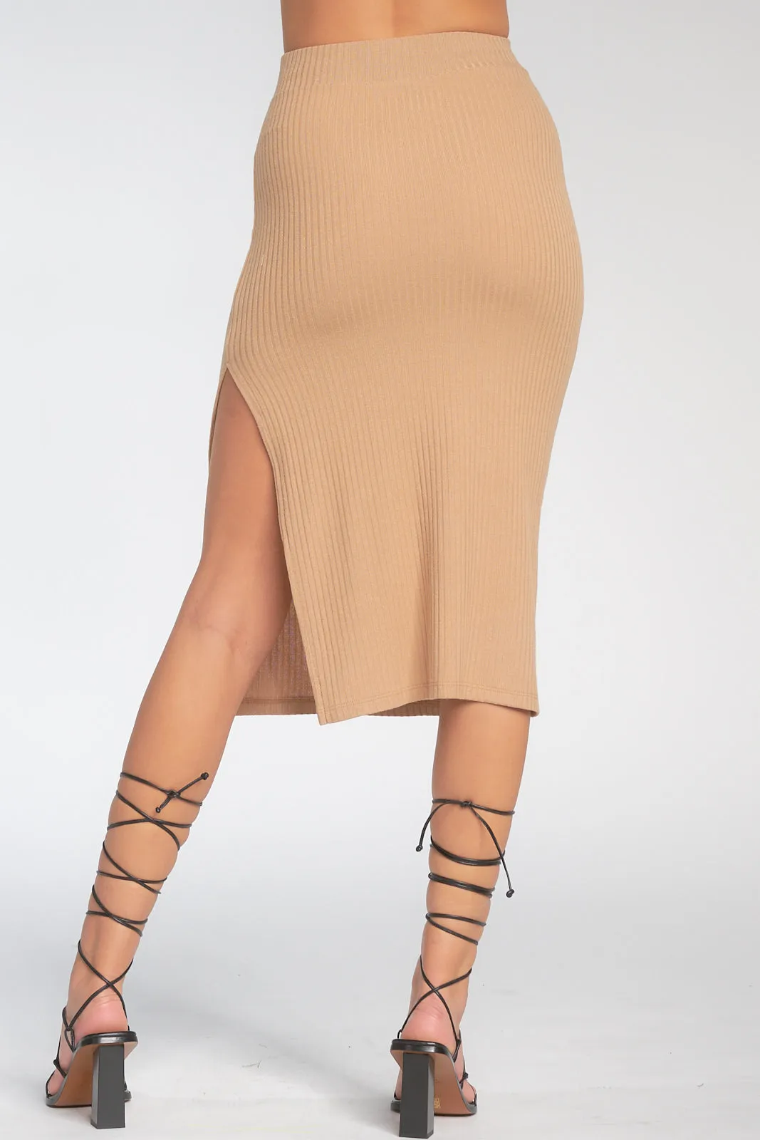 Straight Midi Skirt